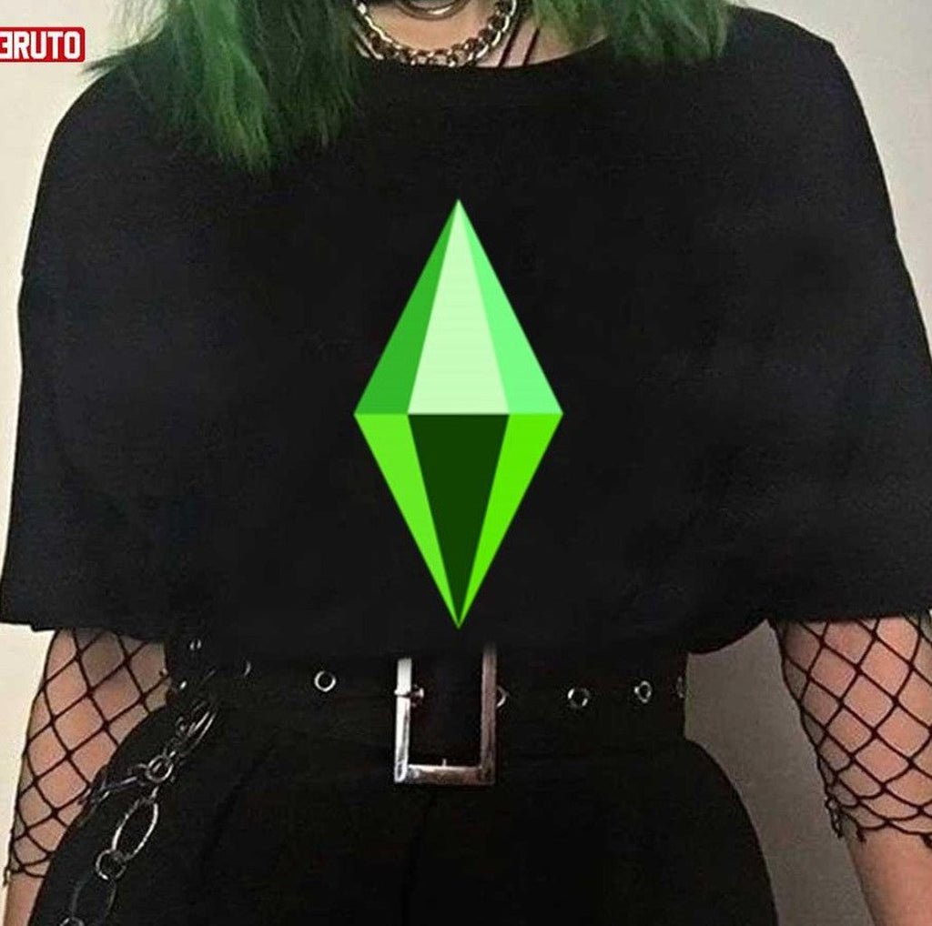 Sims 4 2d Plumbob Unisex T-shirt