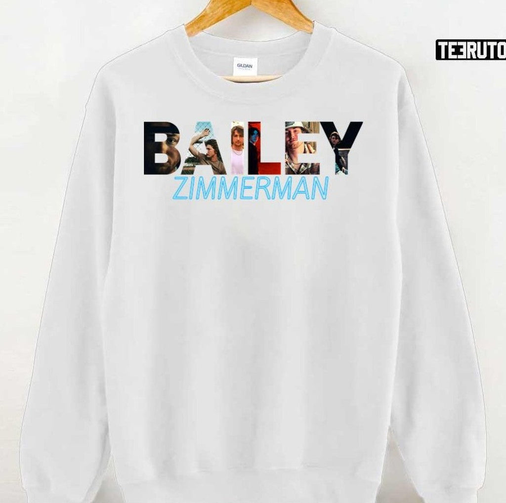 Bailey Zimmerman Artist Name Collage Unisex T-Shirt