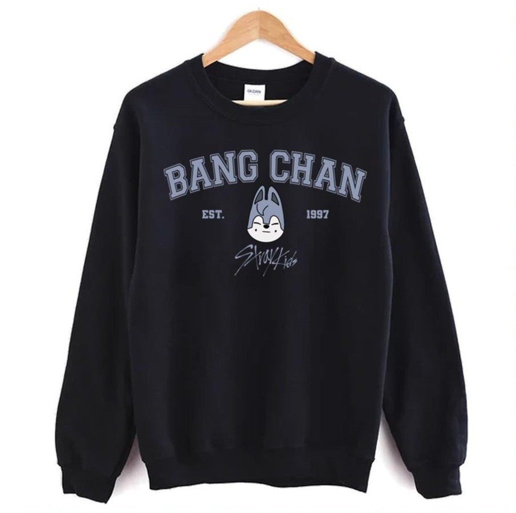 Bang Chan Cute Logo Stray Kids Unisex Sweatshirt