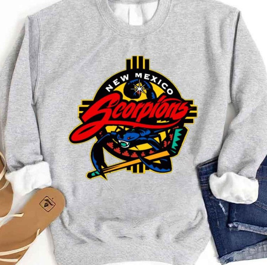 New Mexico Scorpions Hockey Logo Unisex Sweatshirt