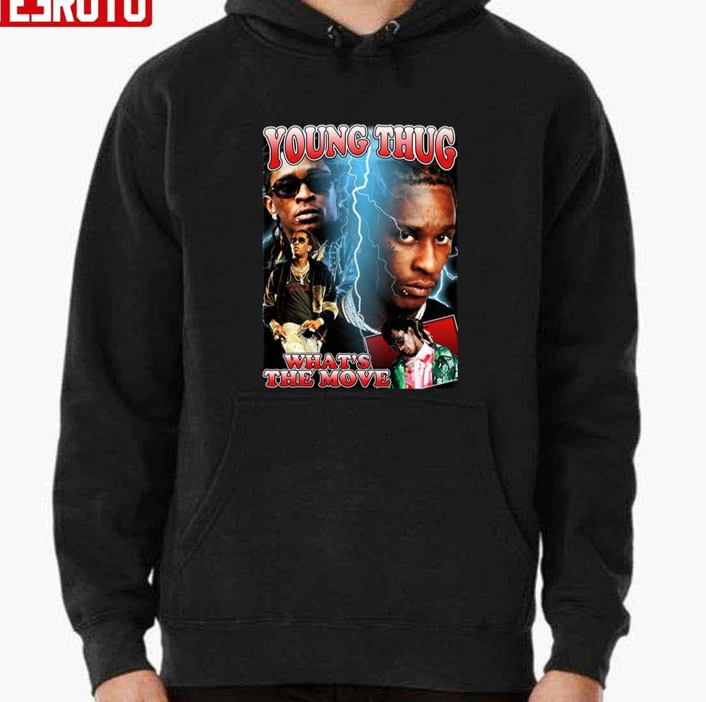 Nba Young Boy Young Thug What's The Move Vintage Bootleg Unisex T-Shirt