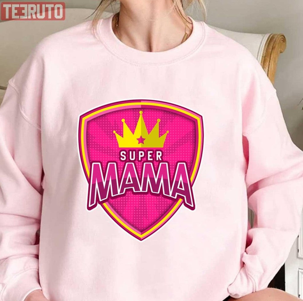 Super Mama Icon Mother’s Day Unisex T-Shirt