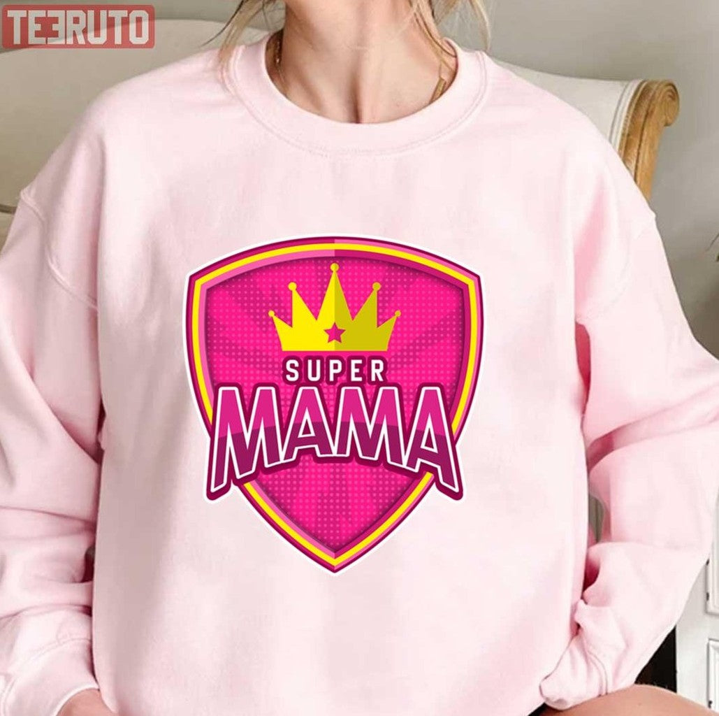 Super Mama Icon Mother’s Day Unisex T-Shirt