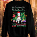 Oh Christmas Tree Dalmatians Dog Ornaments History Unisex Sweatshirt