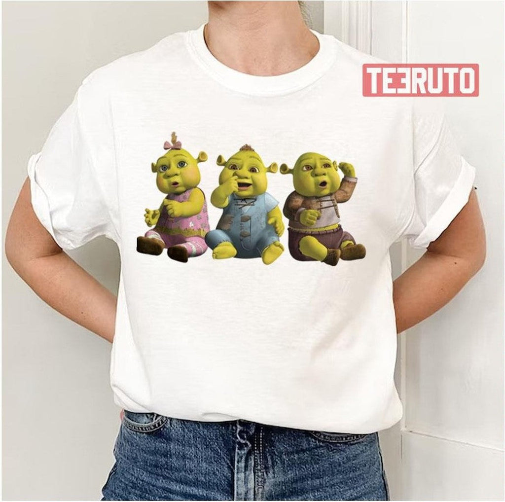 Sherk’s And Fiona’s Triplet Babies Unisex T-Shirt