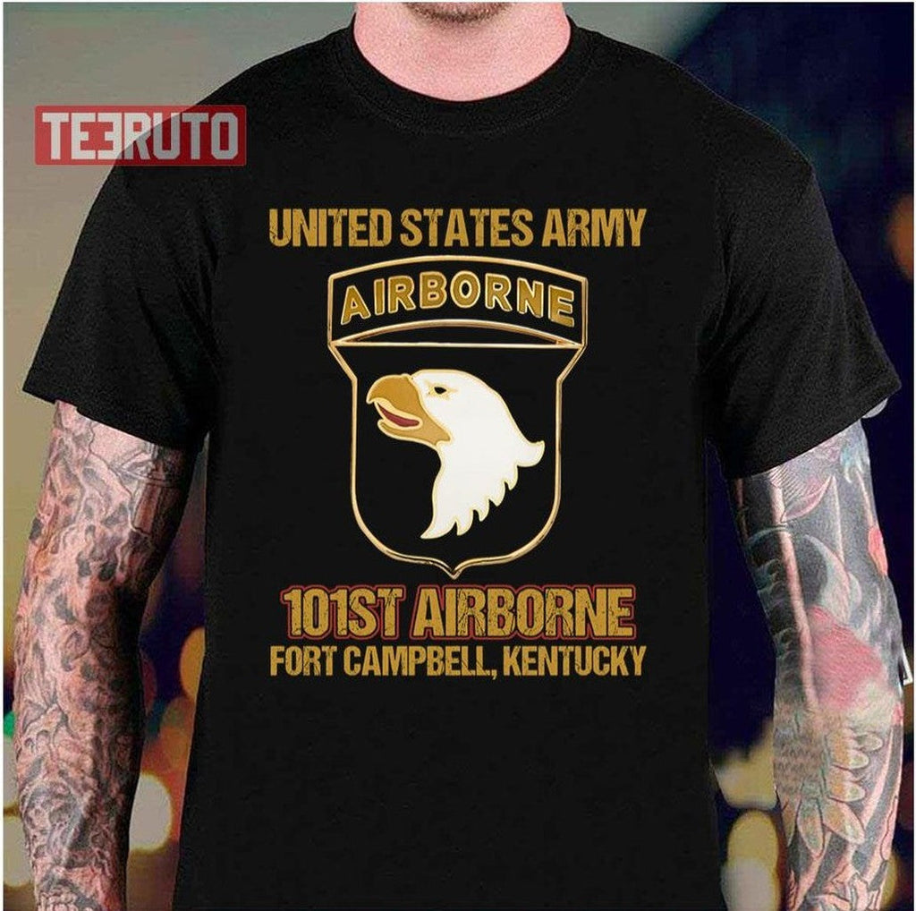 Army Airborne 101st Fort Campbell United States Unisex T-Shirt