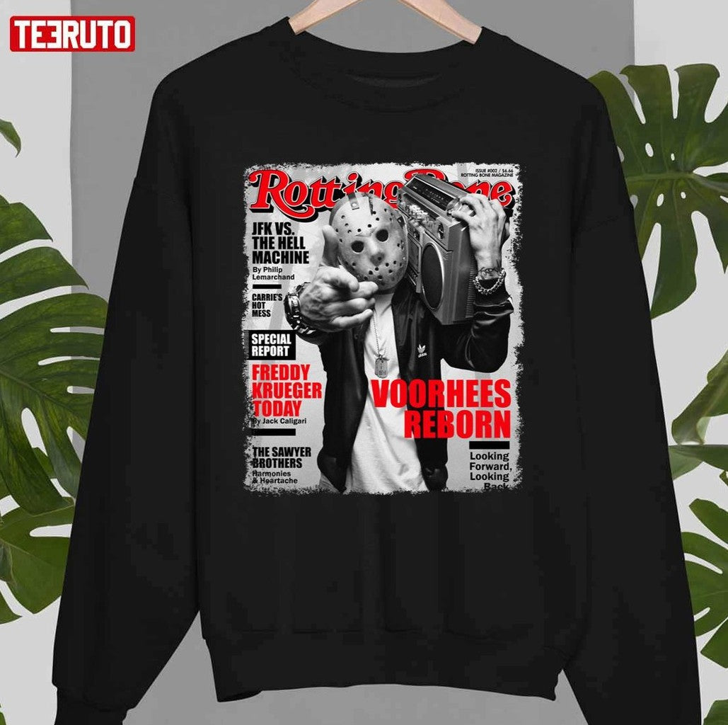 Rotting Bone Issue 002 Voorhees Reborn Halloween Unisex Sweatshirt