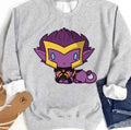 Purplr Lion Smol Bean Chibi Skylander Unisex Sweatshirt