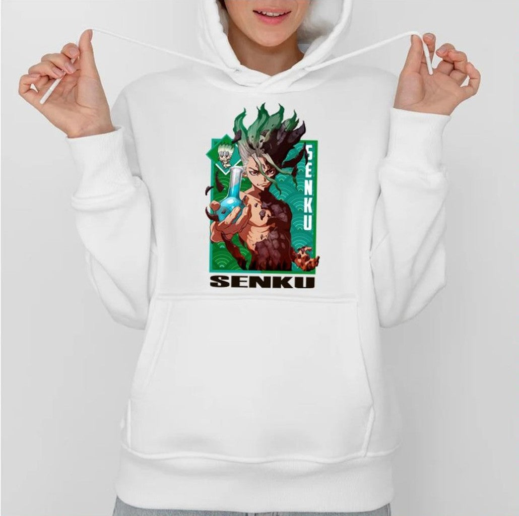 Anime Character Senku Ishigami Dr Stone Unisex Sweatshirt