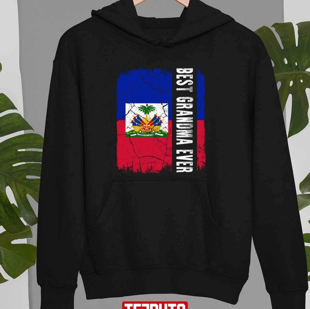 Best Haitian Grandma Ever Haiti Flag Mother's Day Unisex T-Shirt