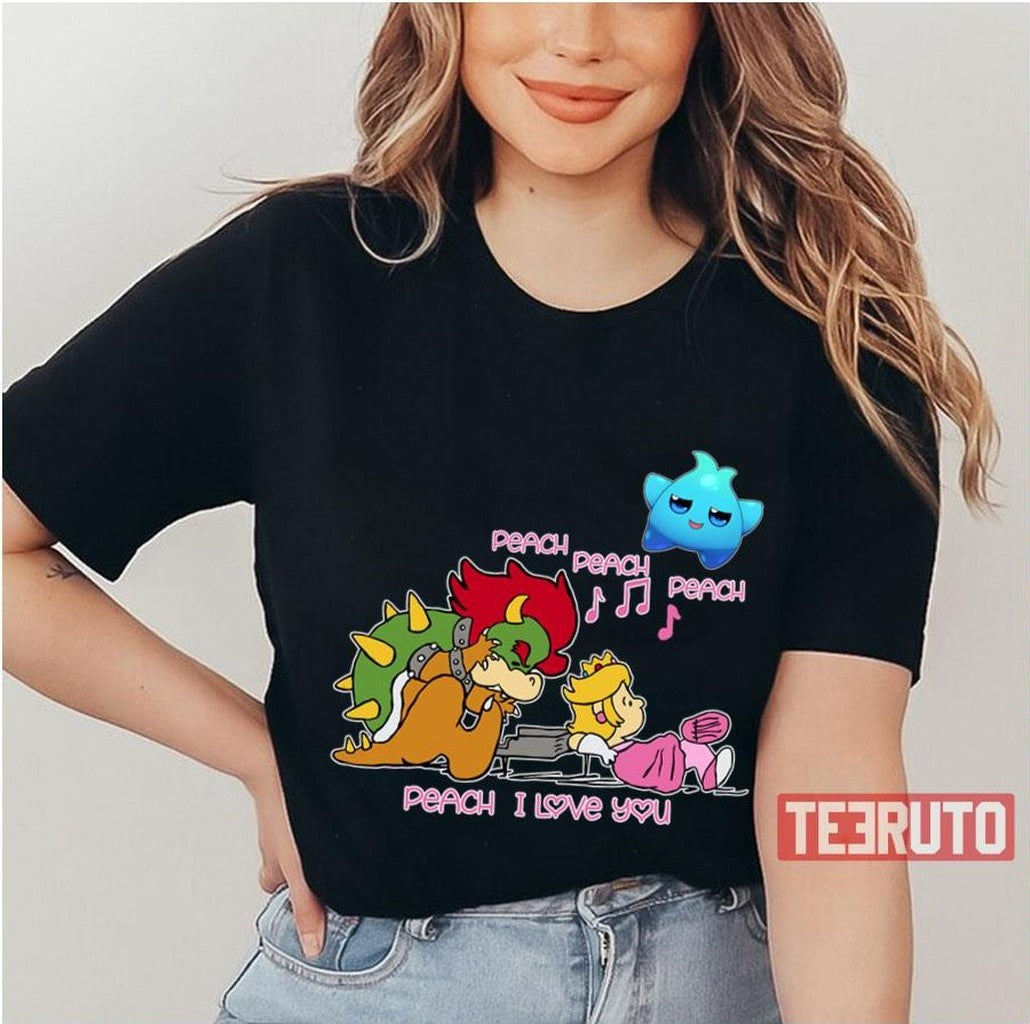 Peach I Love You Lumalee 2023 1 Unisex T-Shirt