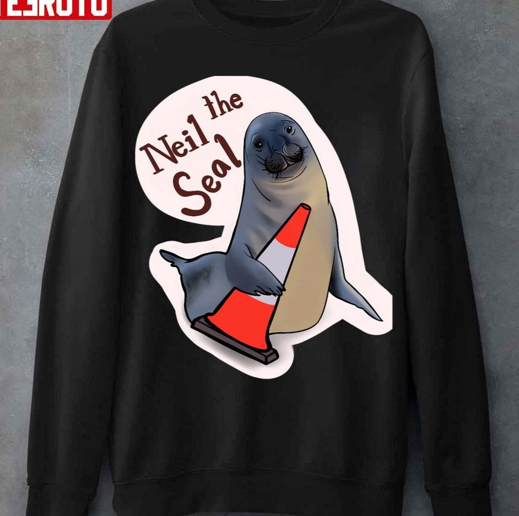 Neil The Seal Lives Here Mate Unisex T-Shirt