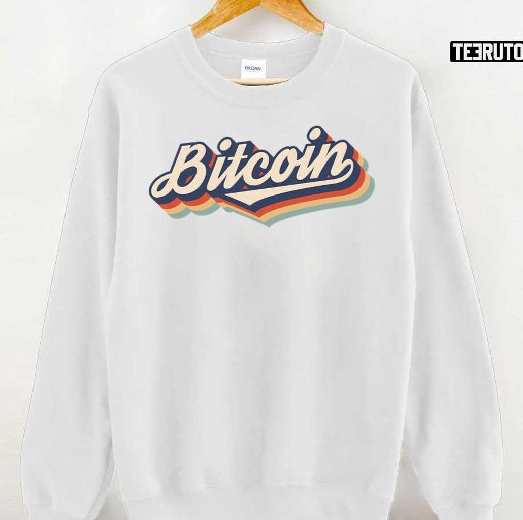 Bitcoin Retro Logo Unisex T-Shirt