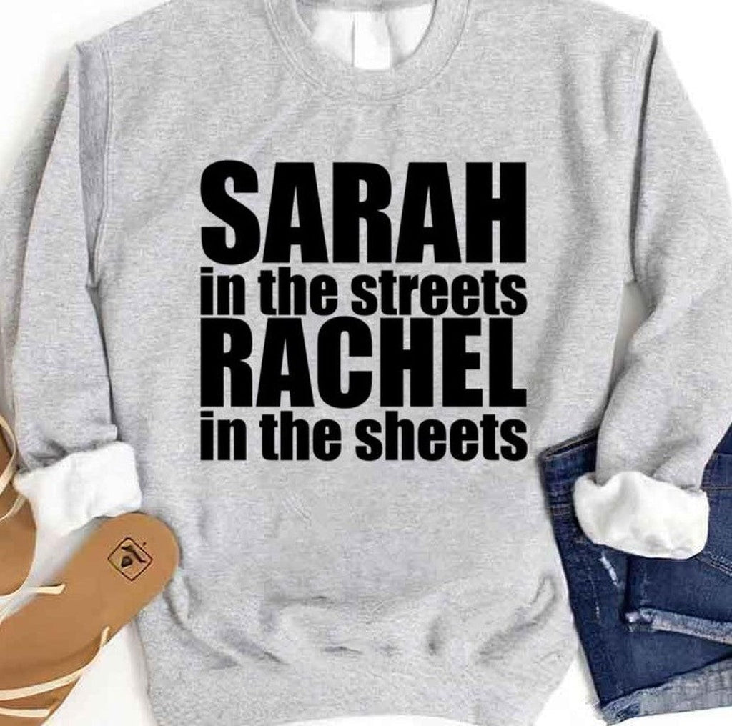 Orphan Black Sarah In The Streets Rachel In The Sheets Unisex Sweatshirt