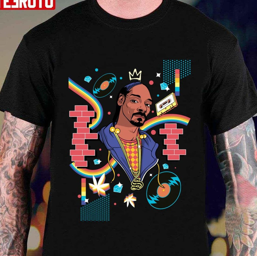 Surprise Gift Snoop Dogg Halloween Holiday Unisex T-shirt