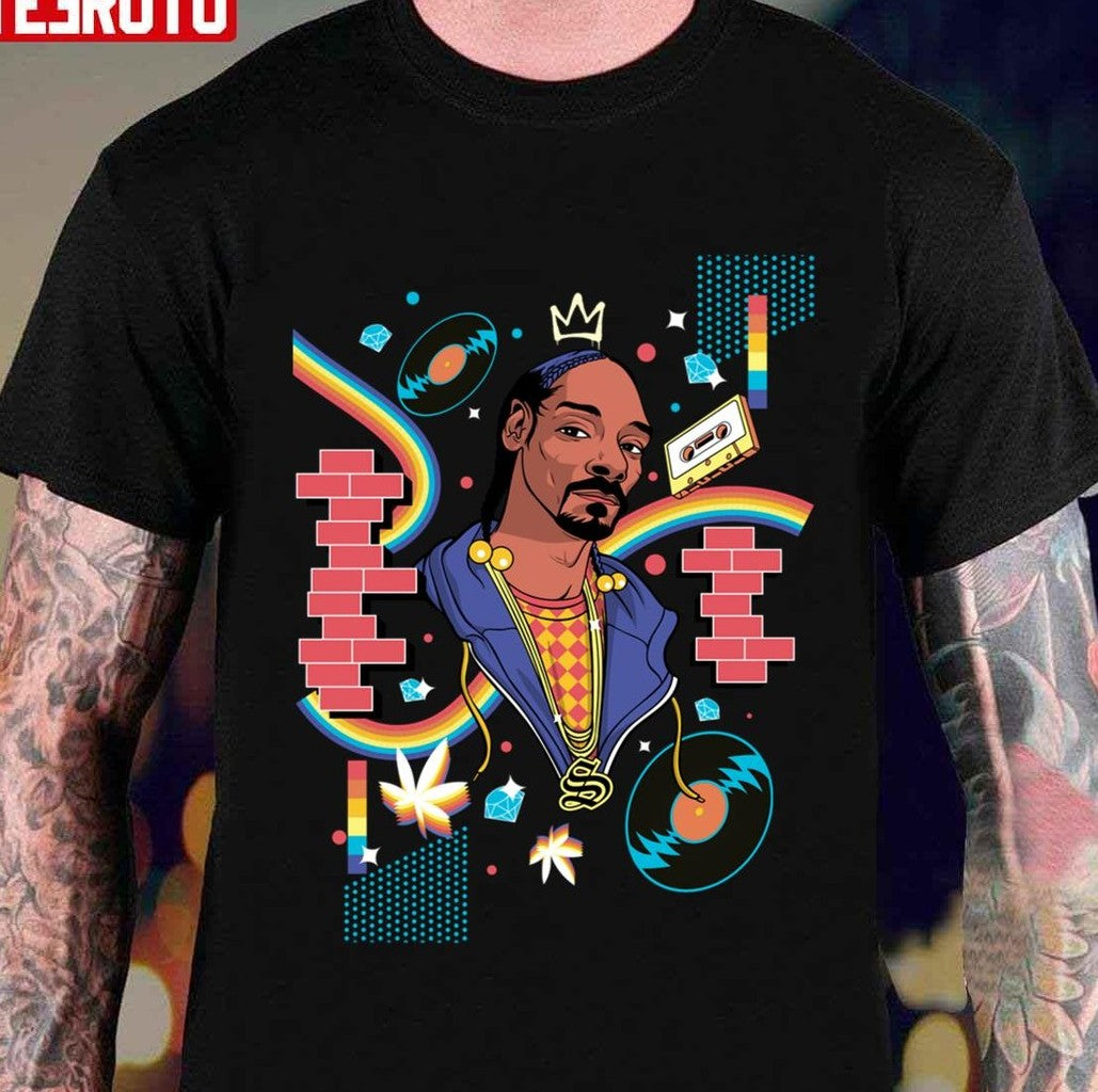 Surprise Gift Snoop Dogg Halloween Holiday Unisex T-shirt