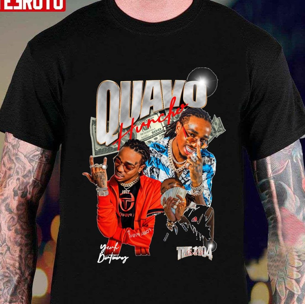 Quavo Huncho Bootleg American Rapper Musician Unisex T-Shirt