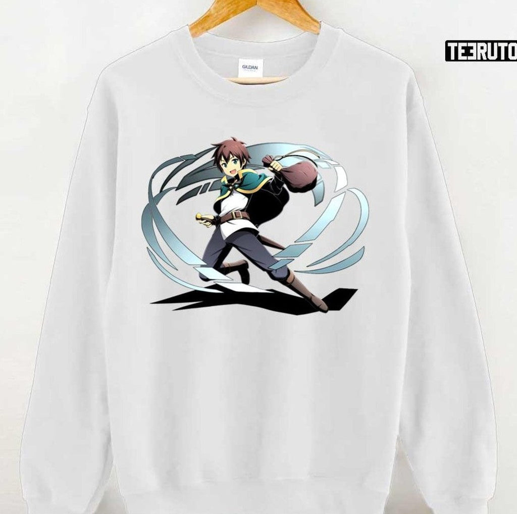 Satou Kazuma Kono Subarashii Sekai Ni Shukufuku Fantasy World Art Unisex T-shirt