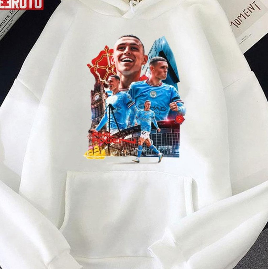 Phil Foden Collage Design Unisex Sweatshirt