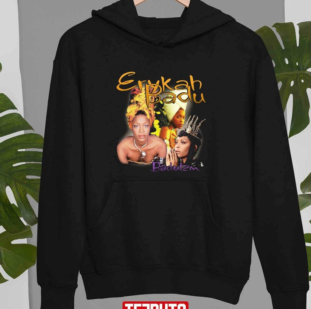 Baduizm Erykah Badu Retro Vintage Unisex T-Shirt