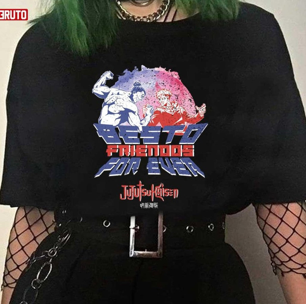Besto Friend Forever Jujutsu Kaisen Gifts For Fans Unisex T-Shirt