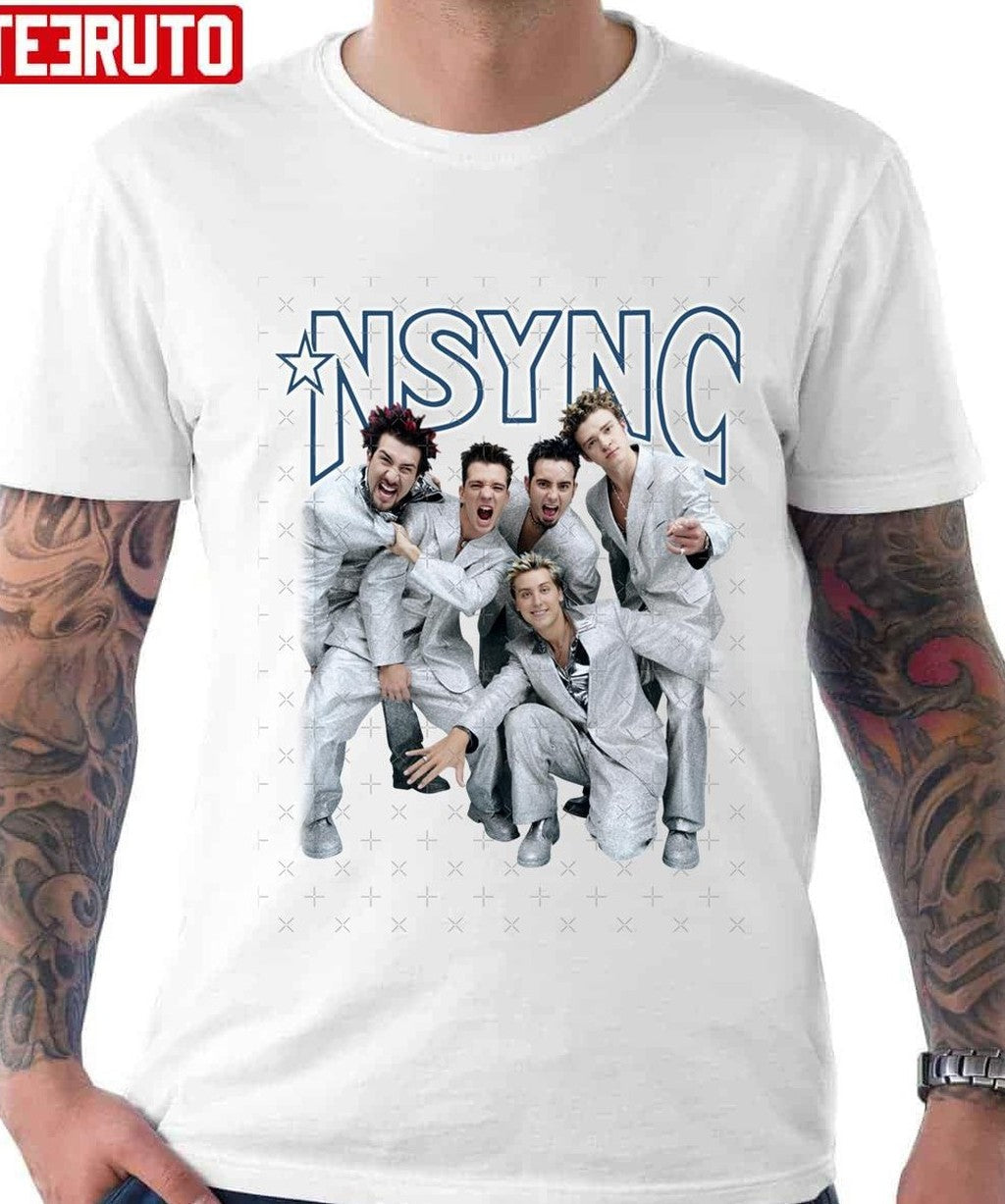 N S Y N C Iconic Suits Tv Series Scene Unisex T-Shirt