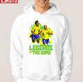 Ronaldinho And Ronaldo Brazil Football Legend Unisex Hoodie