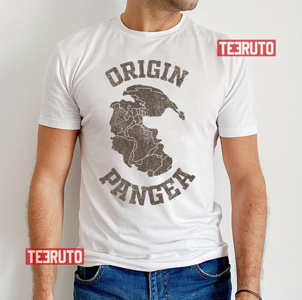 Origin Pangea Map Unisex T-Shirt
