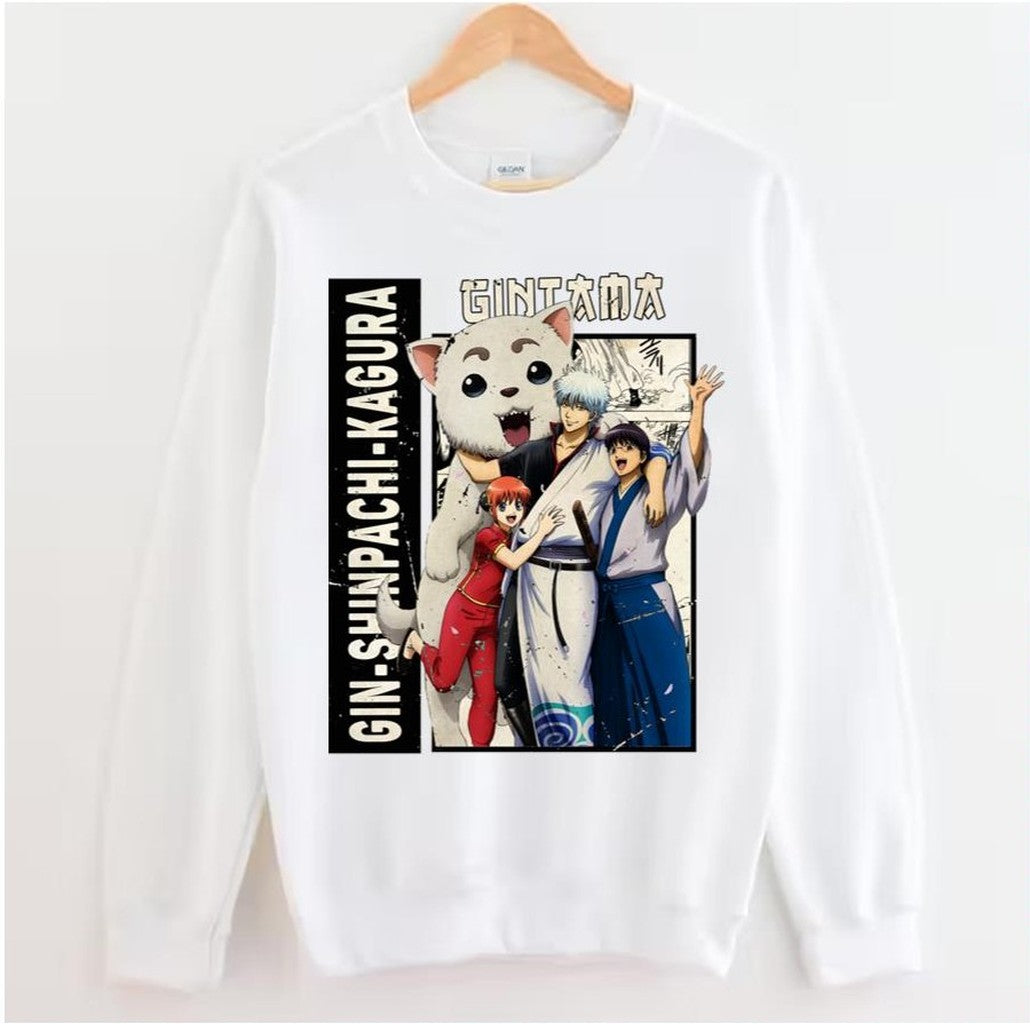 Sadaharu And Friends Gintama Unisex Sweatshirt