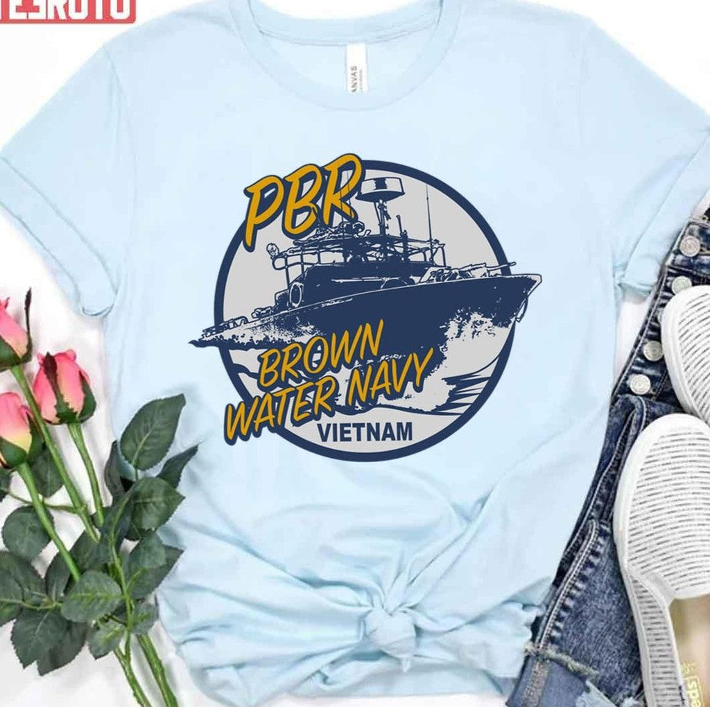 Pbr Brown Water Navy Vietnam Unisex T-Shirt