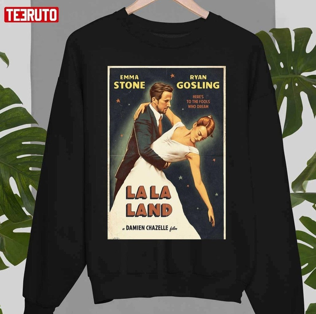 30 La La Land Emma Stone And Ryan Gosling Unisex T-Shirt
