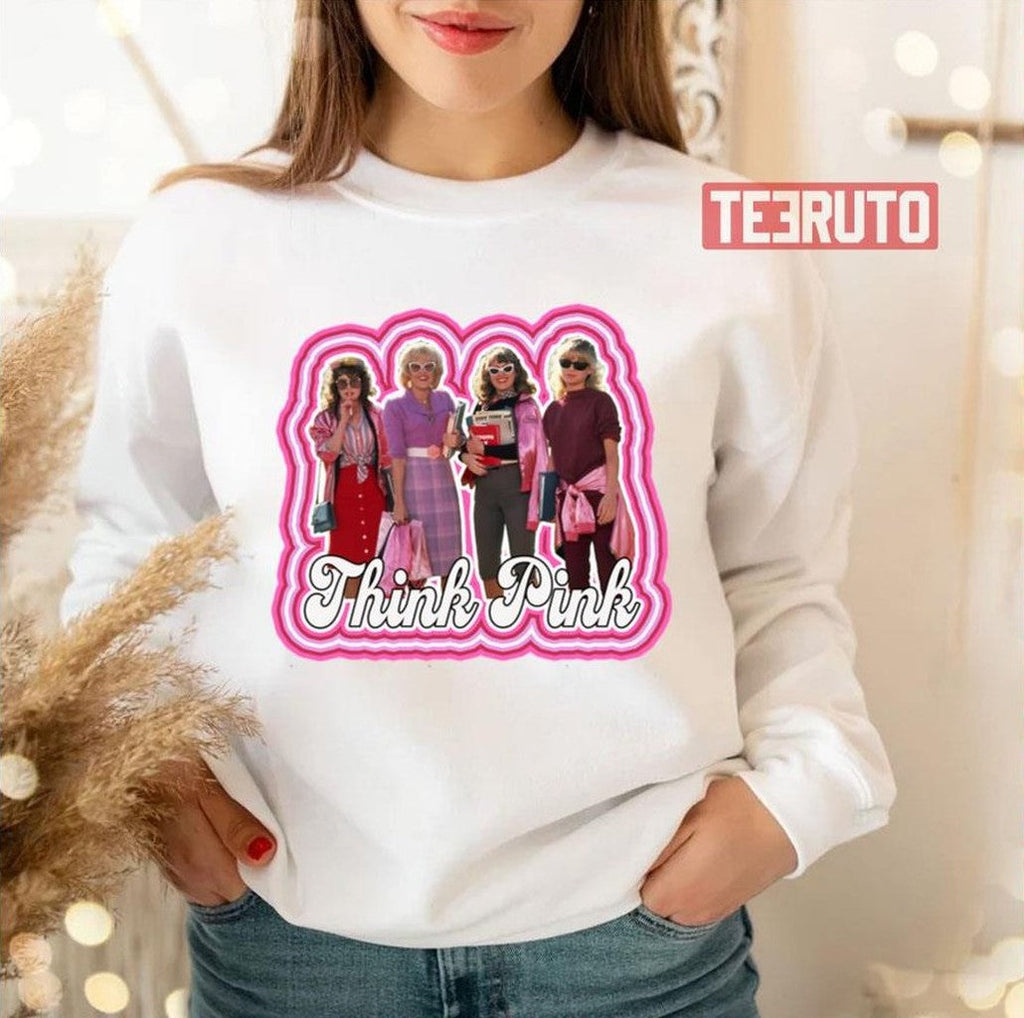 Pink Ladies Grease 2 Michelle Pfeiffer Think Pink Unisex Sweatshirt