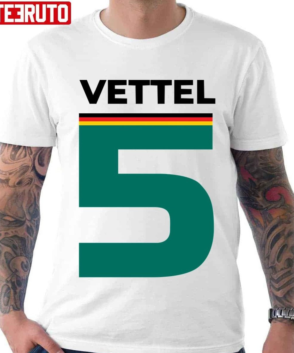 Sebastian Vettel 5 Unisex T-Shirt