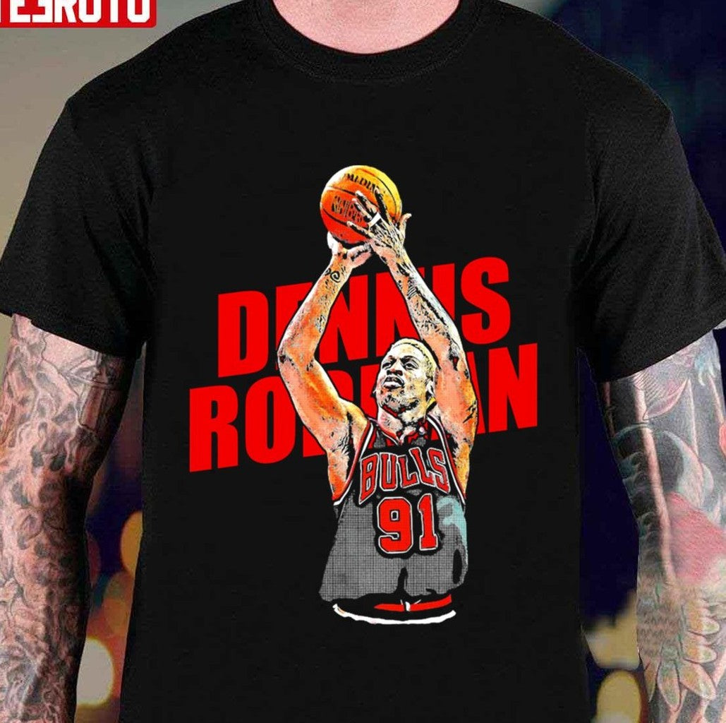 Nba Player Dennis Rodman Sport Basketball Scottie Unisex Hoodie