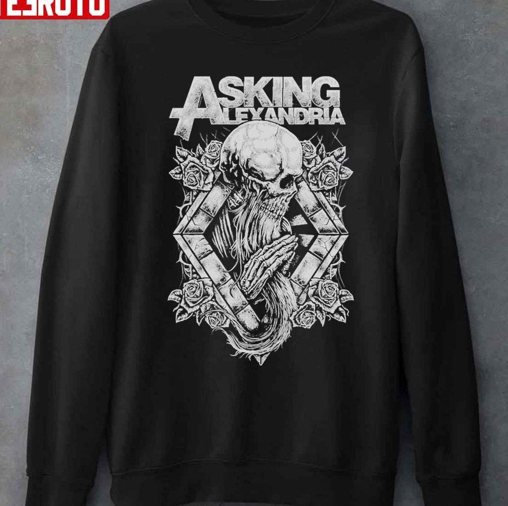 Asking Alexandria Skeleton Vintage Unisex T-Shirt