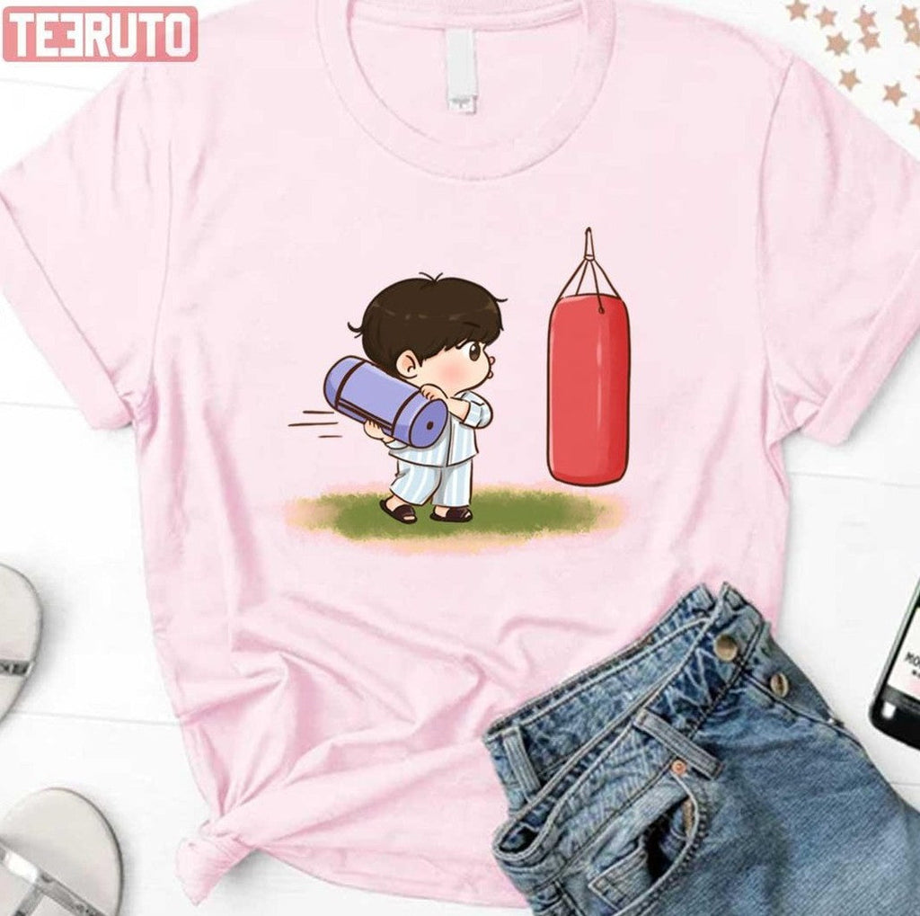 Seokjin’s Morning Routine BTS Jin Funny Art Unisex Sweatshirt
