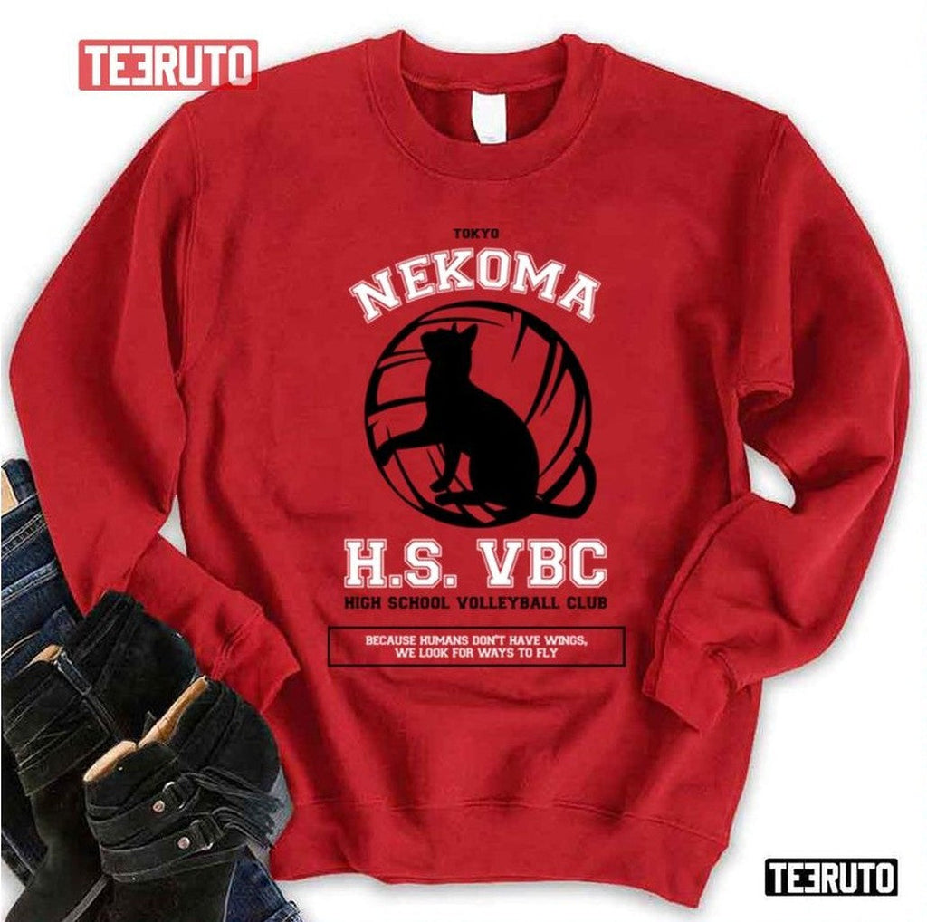 Nekoma Hs Vbc Team Unisex Sweatshirt