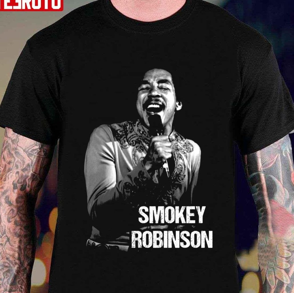 Best Art Design Smokey Robinson Singer Unisex T-Shirt
