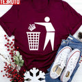 Anti Monarchy Trash The Crown Unisex T-Shirt