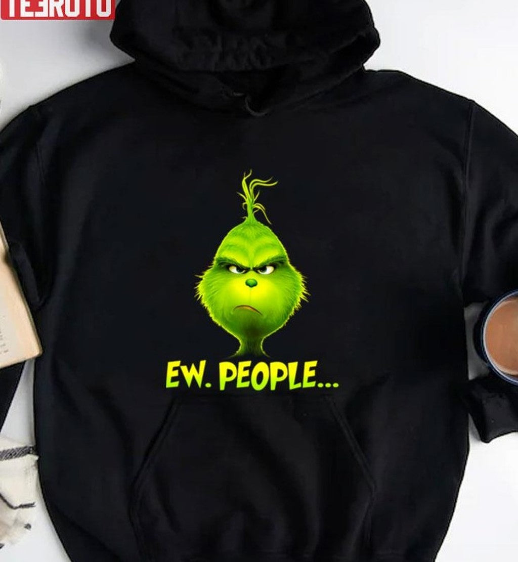 Savage Grinch Ew People Christmas Unisex Sweatshirt
