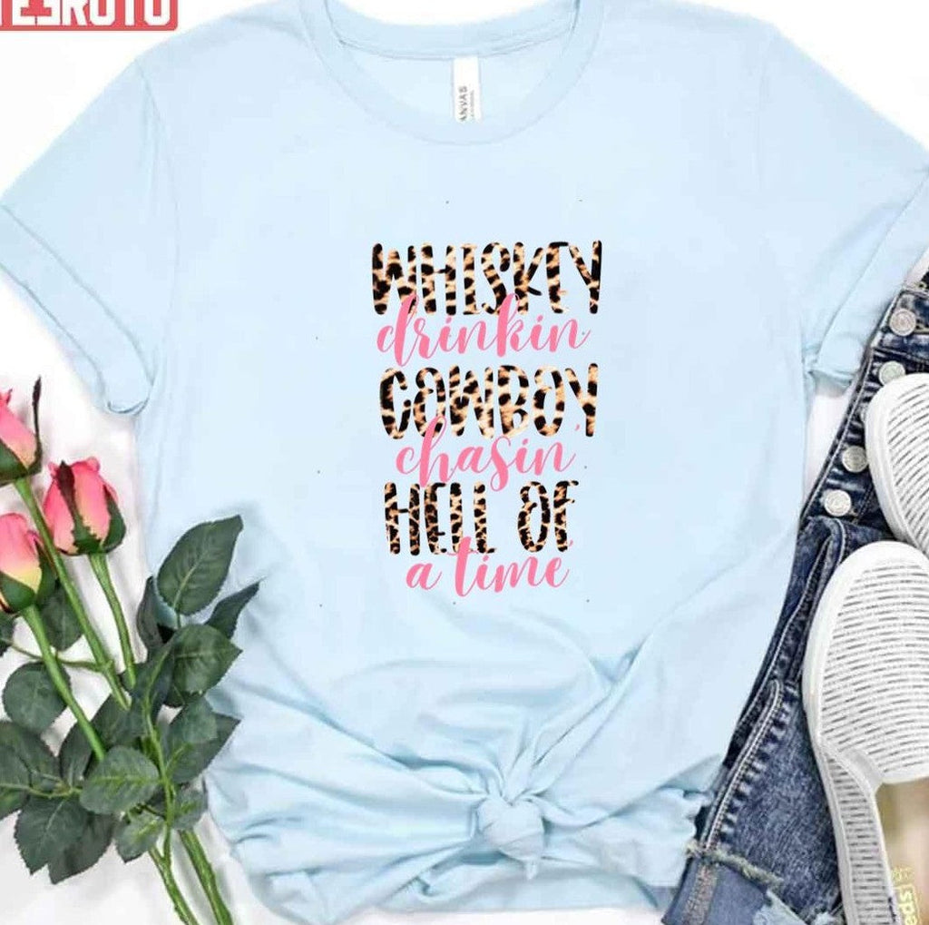 Pink And Cheetah Play Something Country Brooks N Dunn Unisex T-Shirt