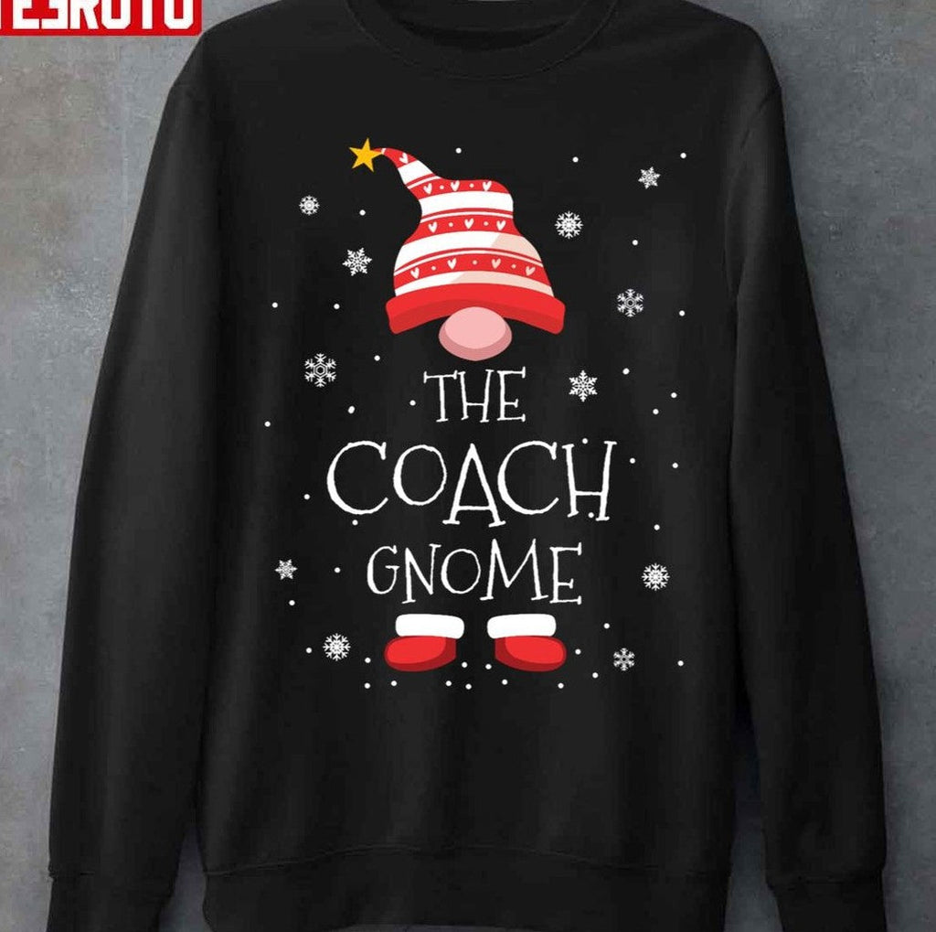 The Coach Christmas Gnome Unisex T-Shirt