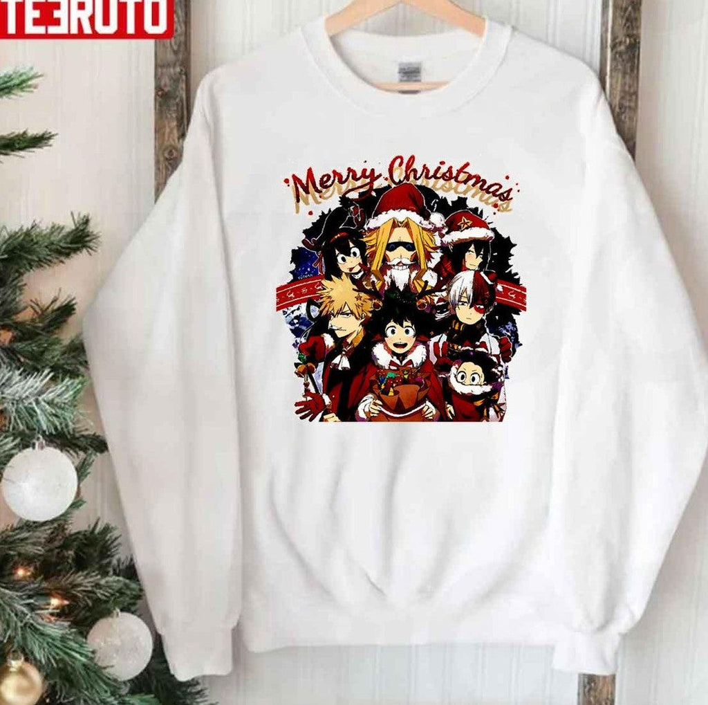 My Hero Academia Anime Christmas Unisex Sweatshirt