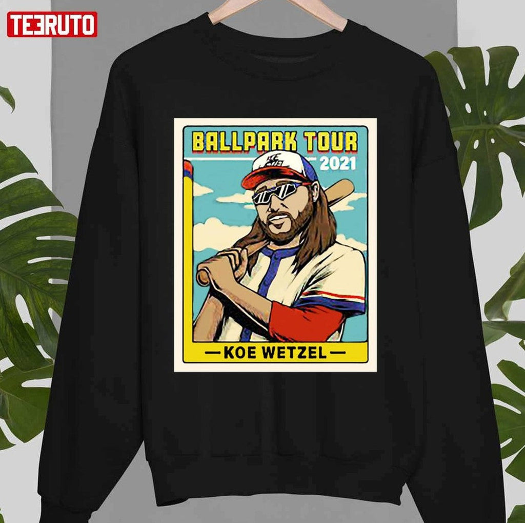 Ballpark Tour 2021 Koe Wetzel Unisex T-shirt