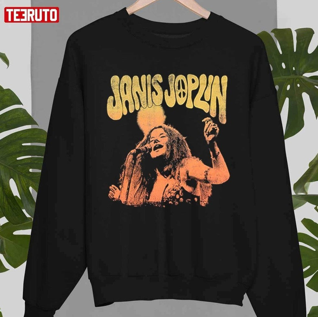Sweet Girl Janis Joplin Art Unisex T-Shirt