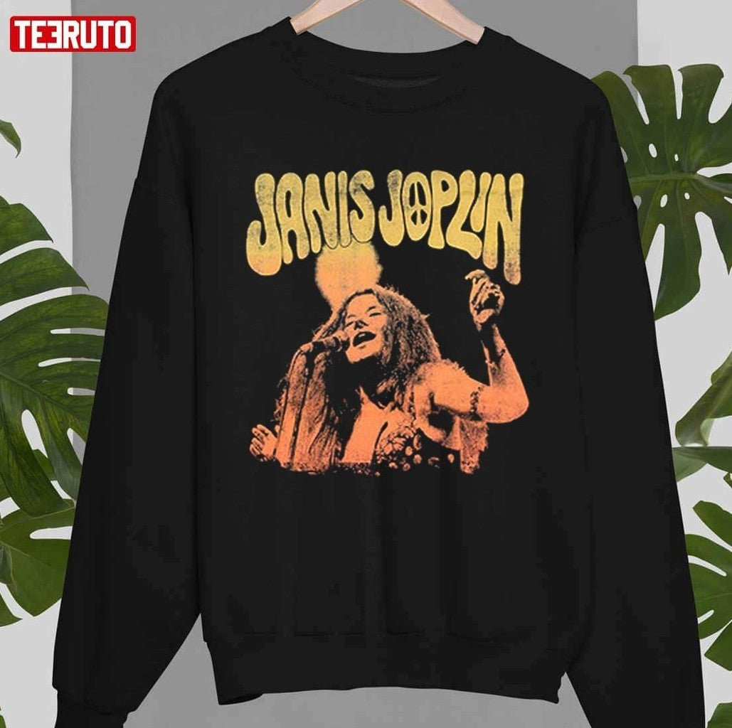 Sweet Girl Janis Joplin Art Unisex T-Shirt