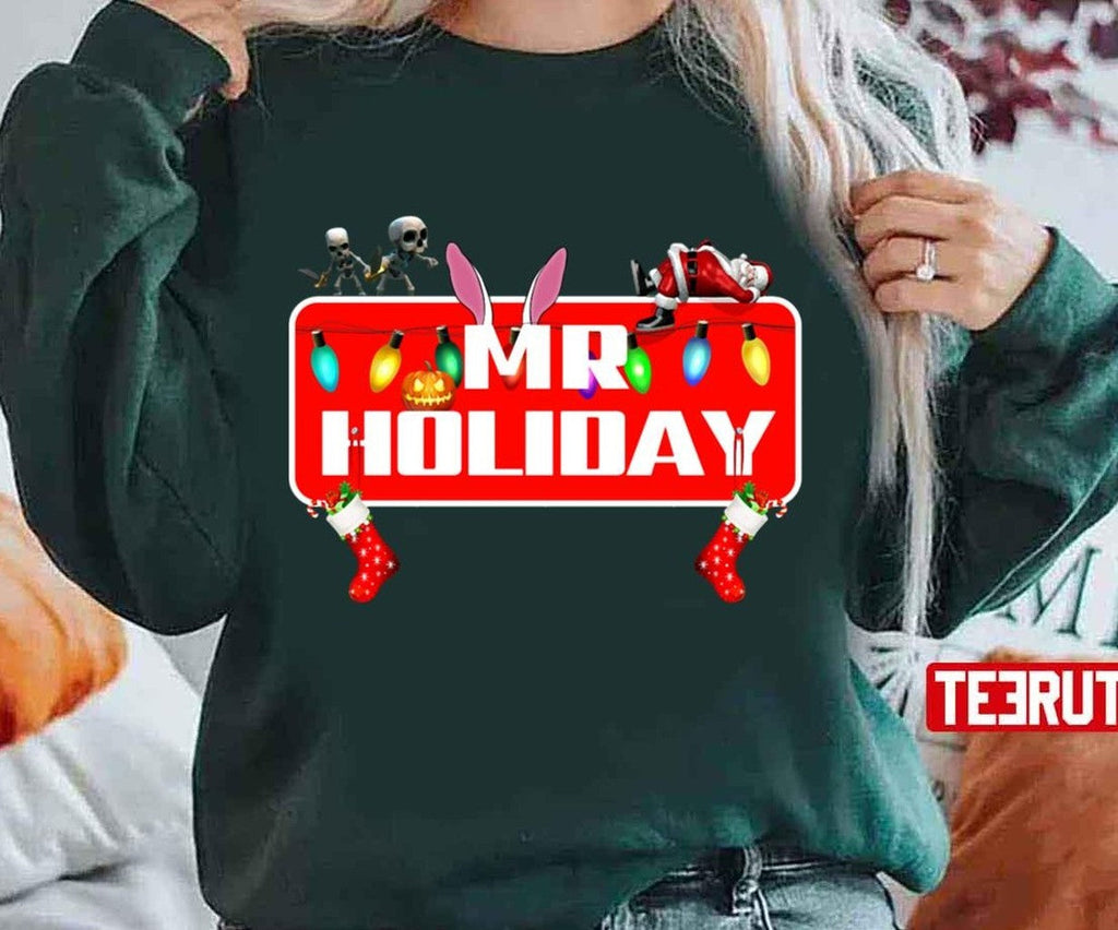 Mr Holiday 2023 Christmas Unisex Sweatshirt