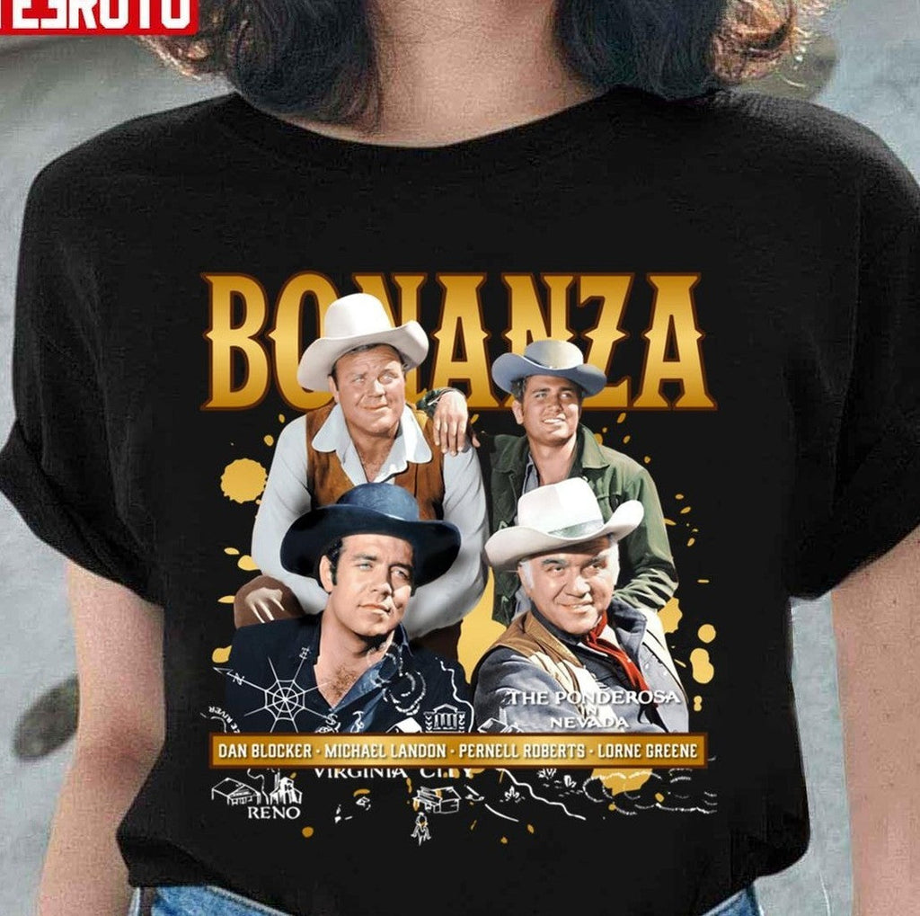 The Gun Slinging Adventures Of The Cartwright Clan Bonanza Unisex Sweatshirt