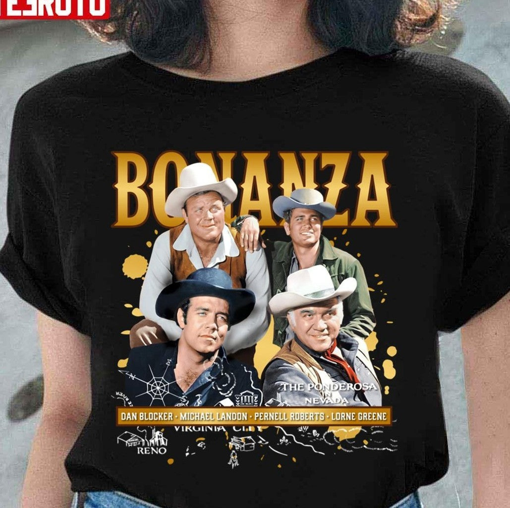 The Gun Slinging Adventures Of The Cartwright Clan Bonanza Unisex Sweatshirt
