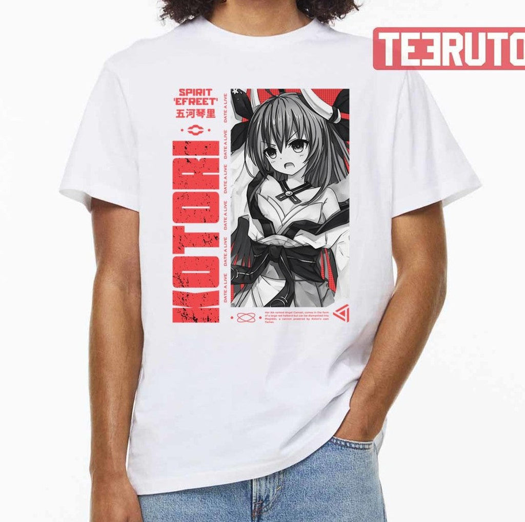 Spirit Efreet Kotori Itsuka Date A Live Color Version Unisex T-shirt